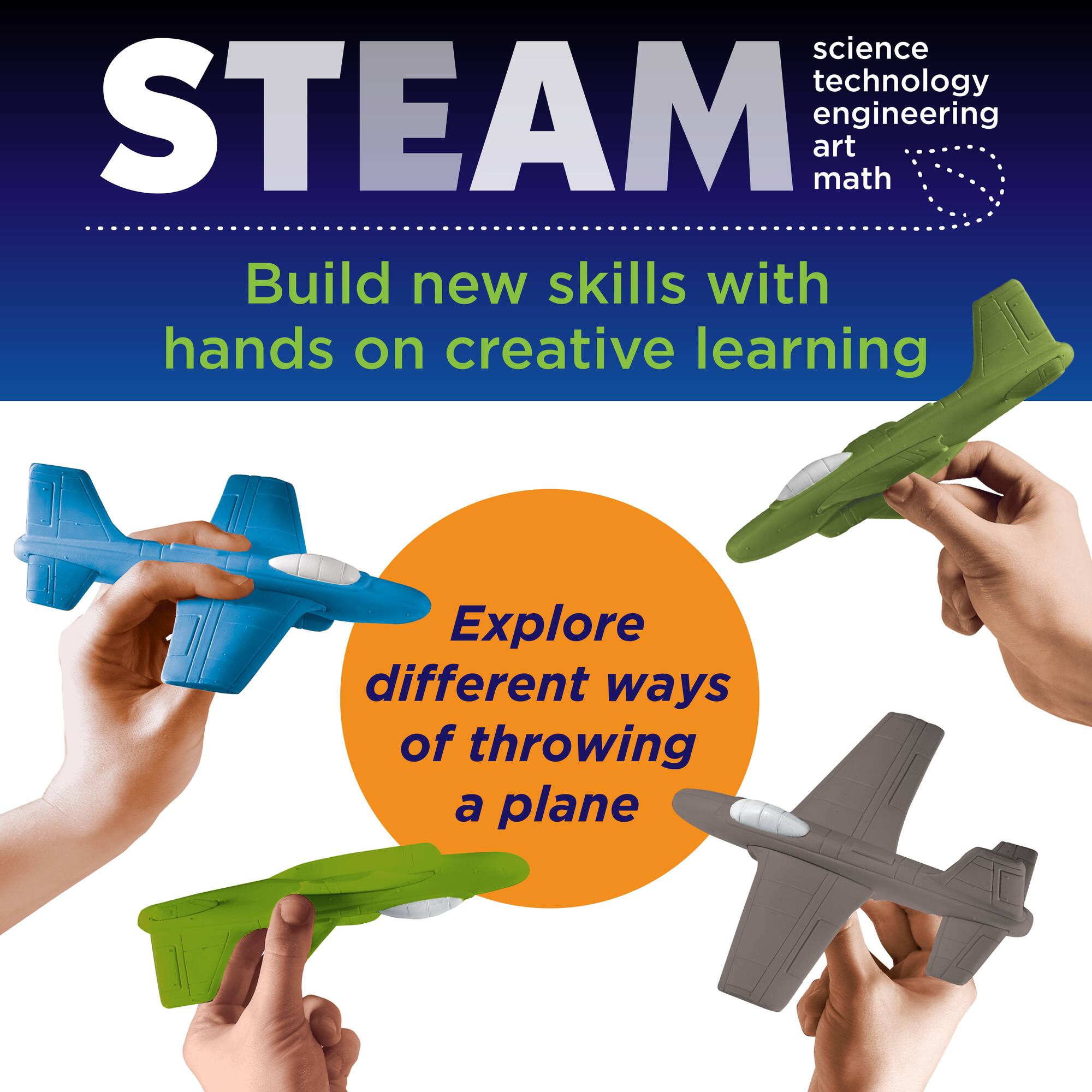 Creativity for Kids® Stunt Squadron™ Foam Flier Kit